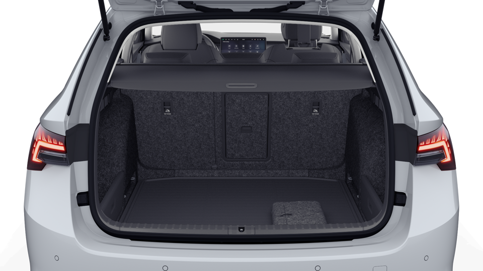 Vue intérieure coffre